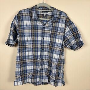 Frye & Co Short Sleeve Button-Down, men’s XL